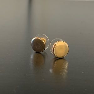 Gold Stud Earrings